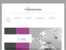 Tablet Screenshot of corpodent.net